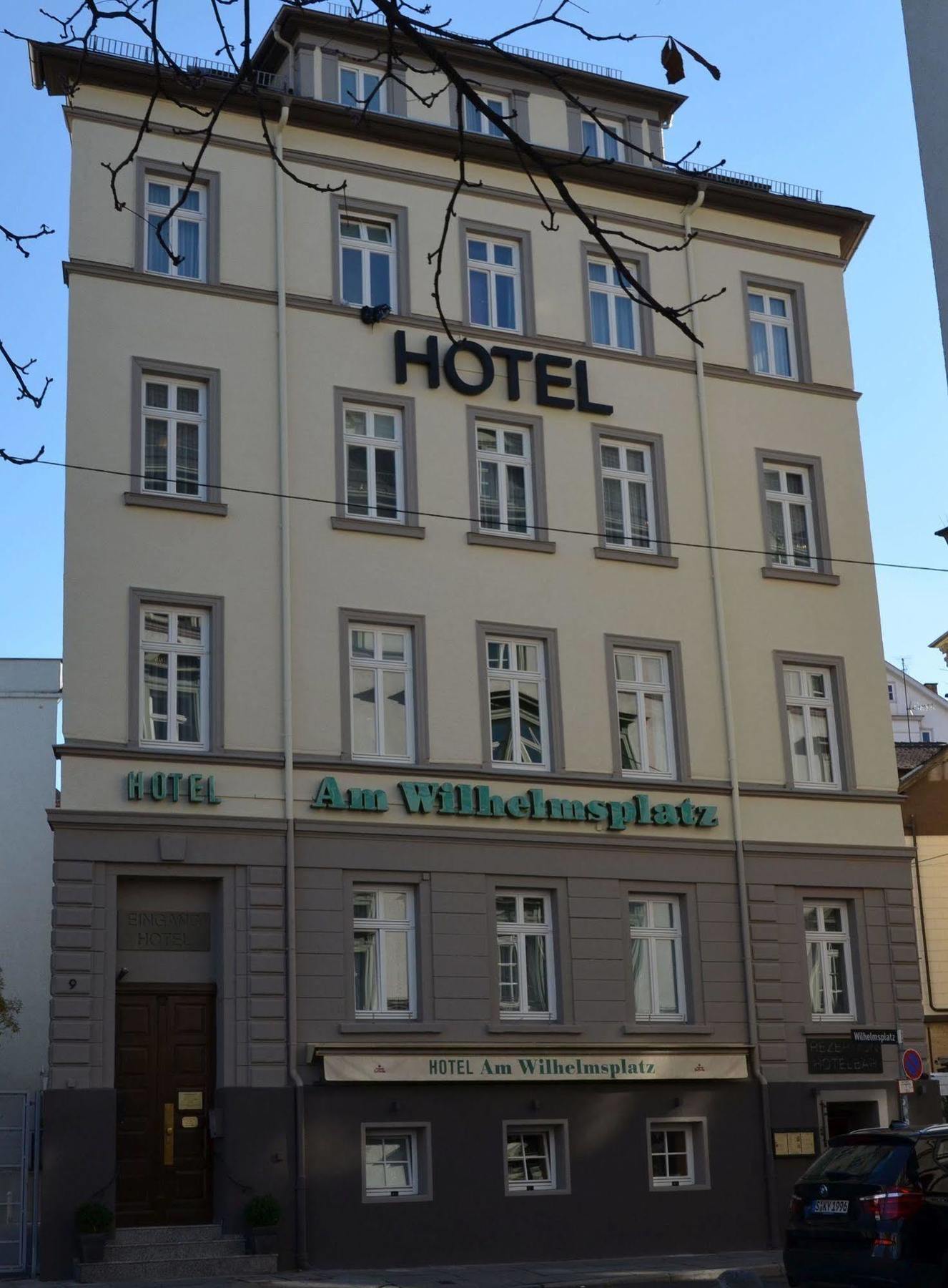 Hotel Am Wilhelmsplatz Stuttgart Exterior foto